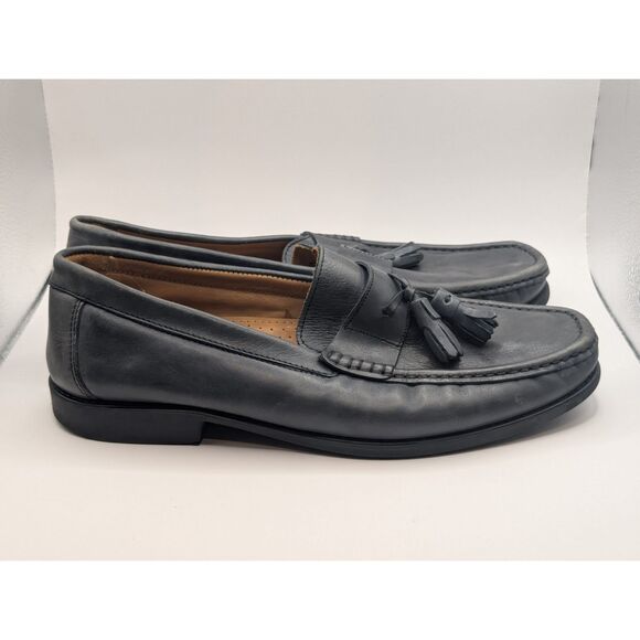Giorgio Brutini Leather Tassel Loafers Blue/Gray Men\'s Size 11M main image 8